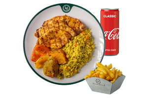 ארוחת חזה על האש